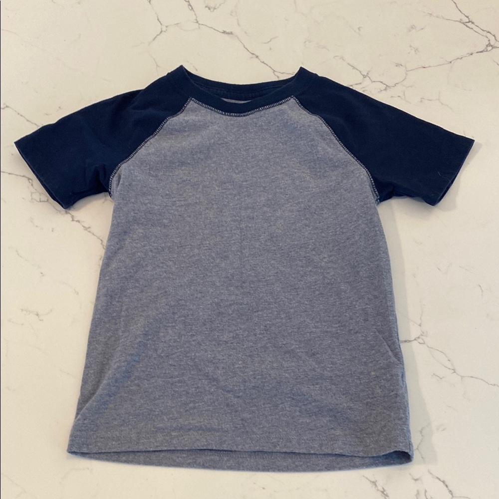 Cat & Jack Navy Short Sleeve Tee